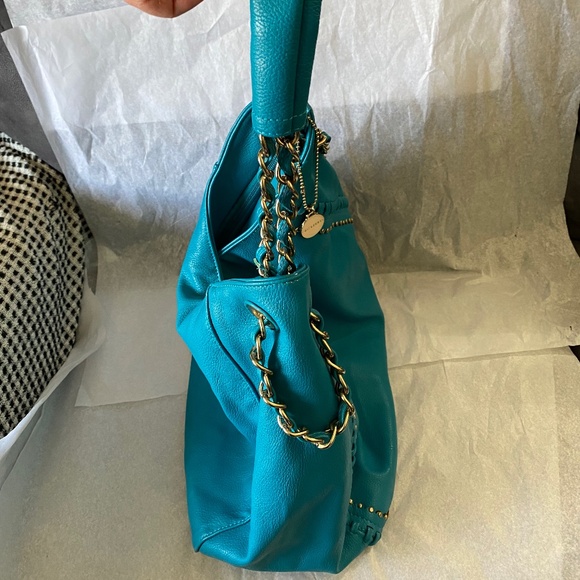 Big Buddha Teal Summer Purse - Picture 16 of 16